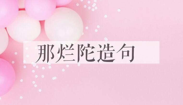 用那烂陀造句