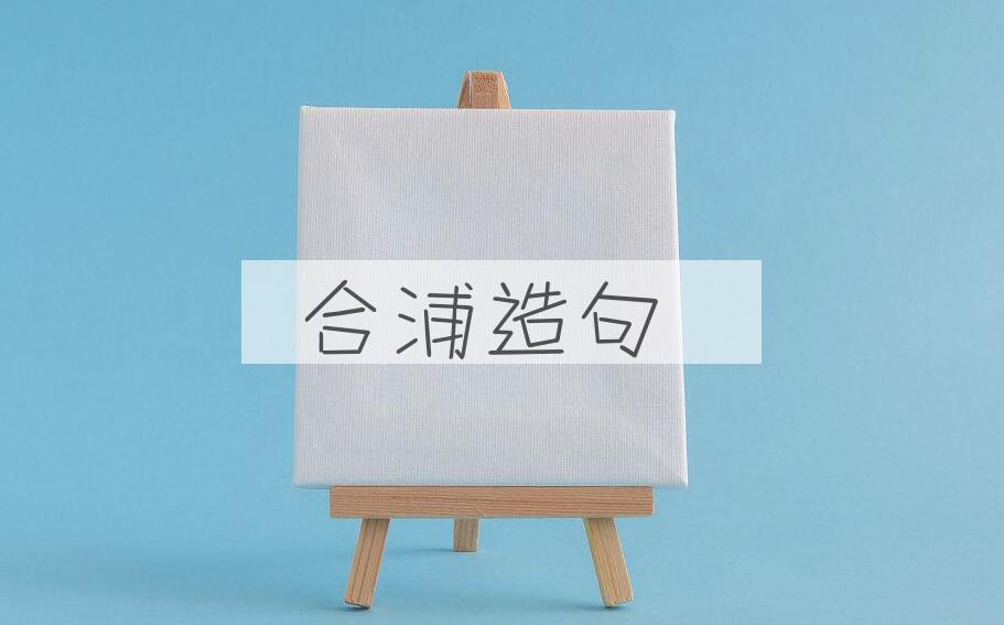 用合浦造句