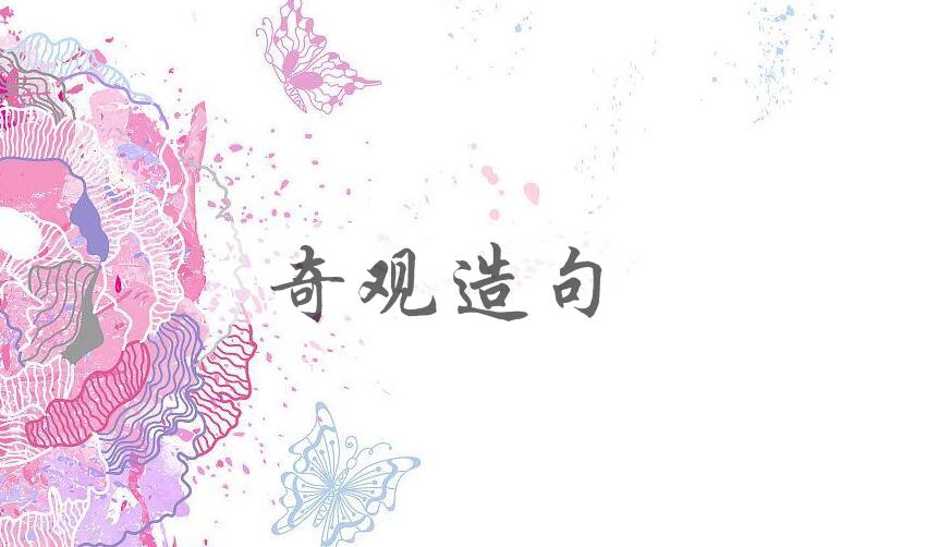 用奇观造句