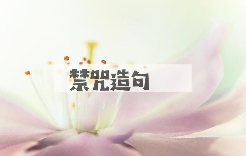 用禁咒造句