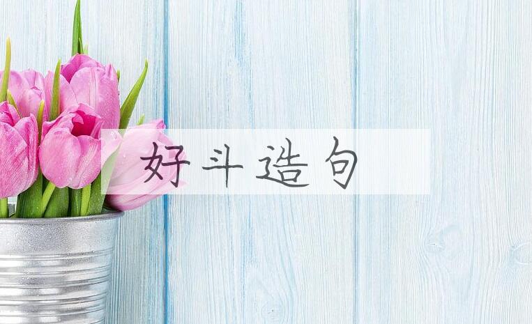 用好斗造句