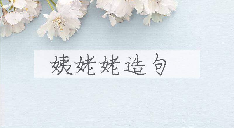 用姨姥姥造句