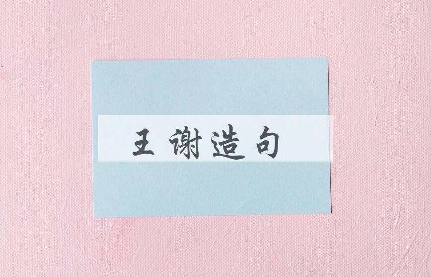 用王谢造句