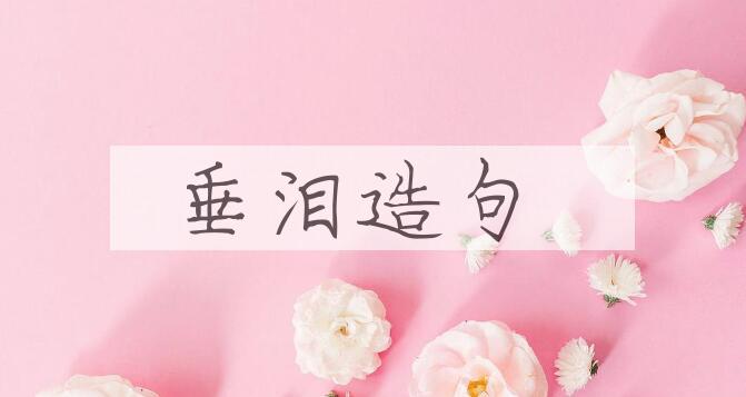 用垂泪造句