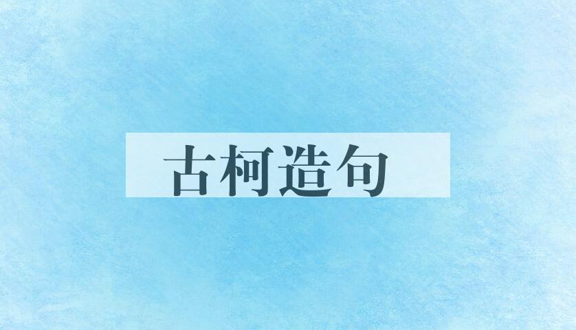 用古柯造句