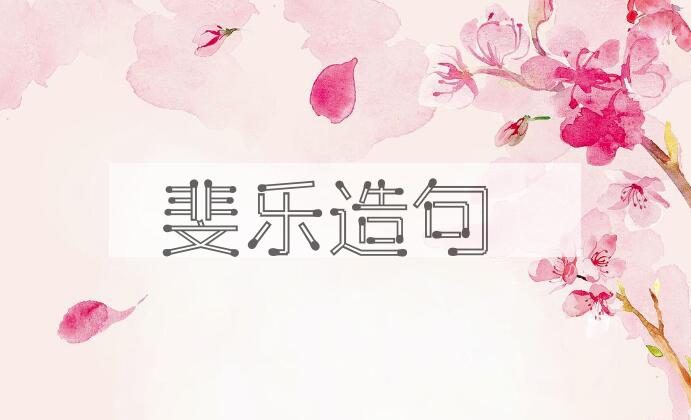 用斐乐造句