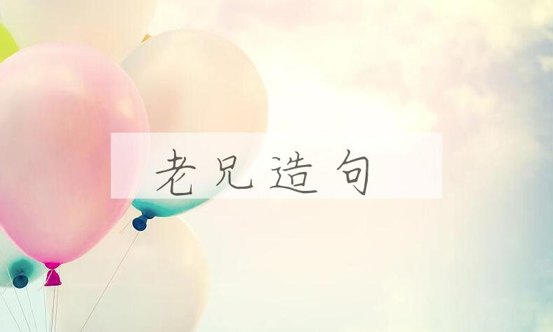 用老兄造句