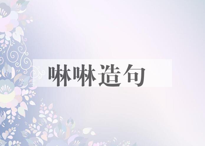 用啉啉造句