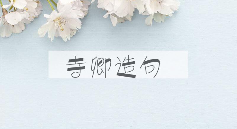用寺卿造句