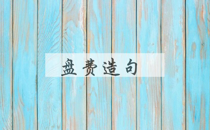 用盘费造句