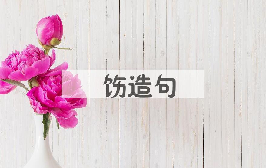用捯饬造句