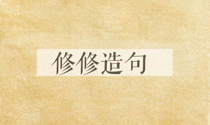 用修修造句