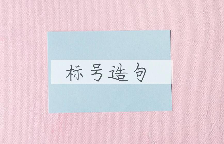 用标号造句