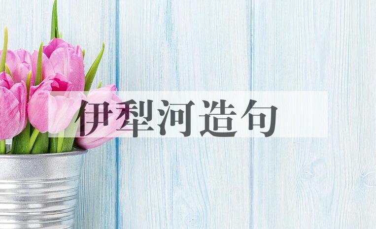 用伊犁河造句