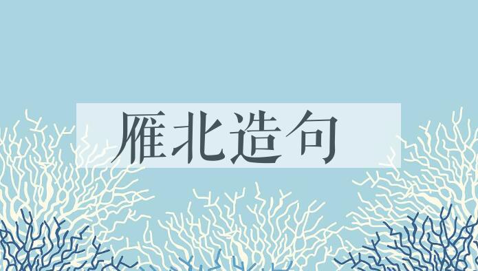 用雁北造句