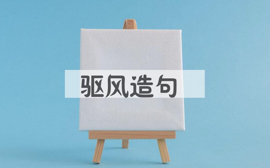 用驱风造句