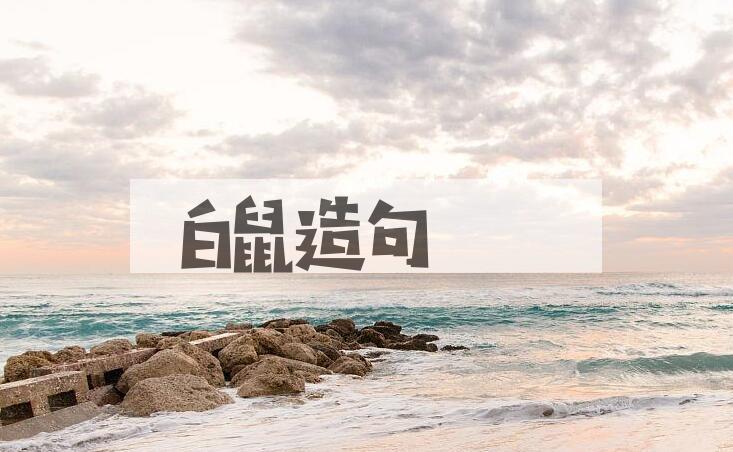 用白鼠造句