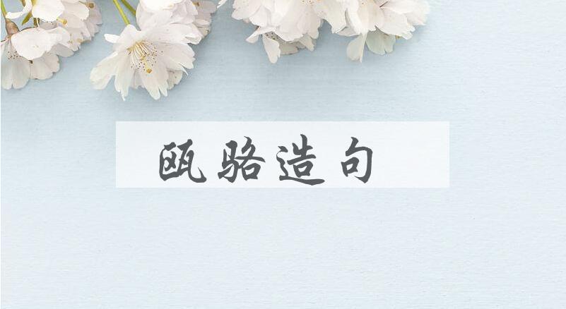 用瓯骆造句