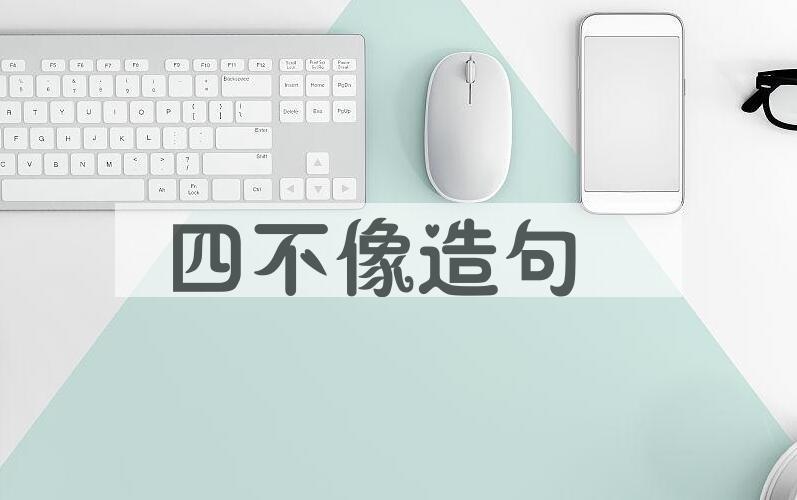 用四不像造句