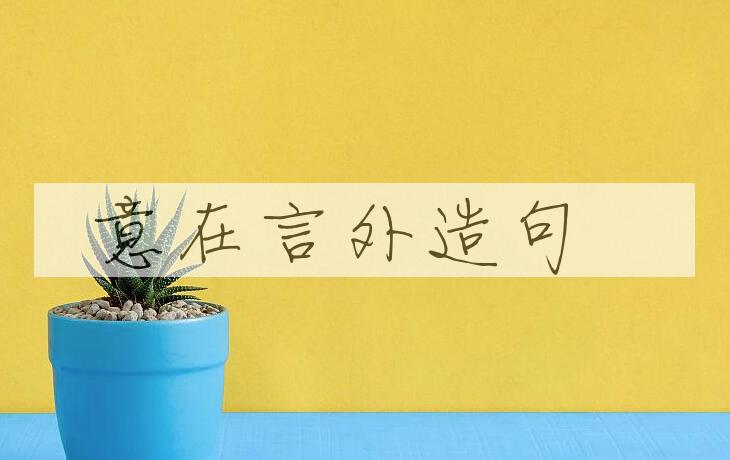 用意在言外造句
