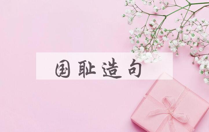 用国耻造句