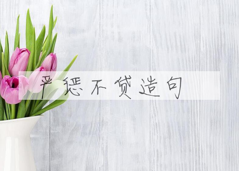 用严惩不贷造句