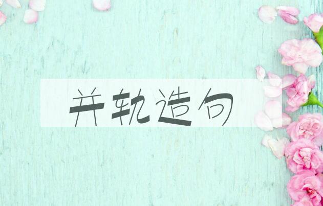用并轨造句