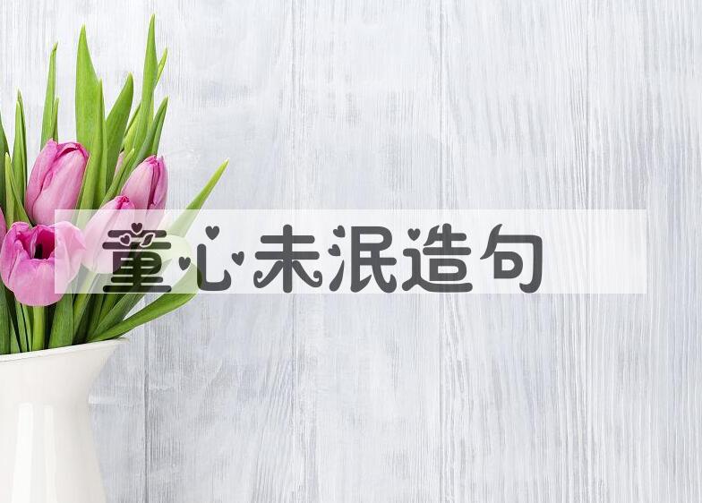 用童心未泯造句