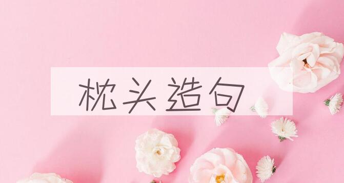 用枕头造句