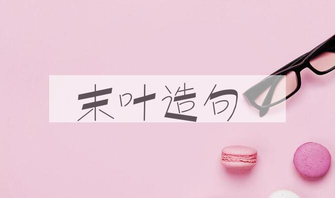 用末叶造句
