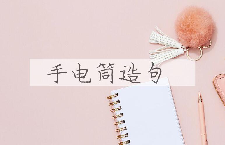 用手电筒造句