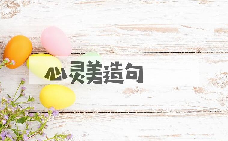 用心灵美造句