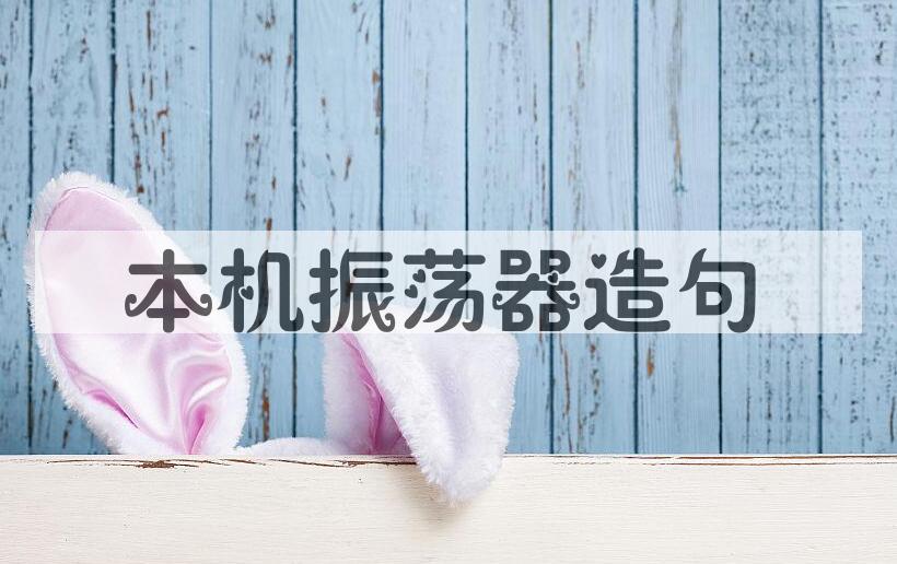 用本机振荡器造句