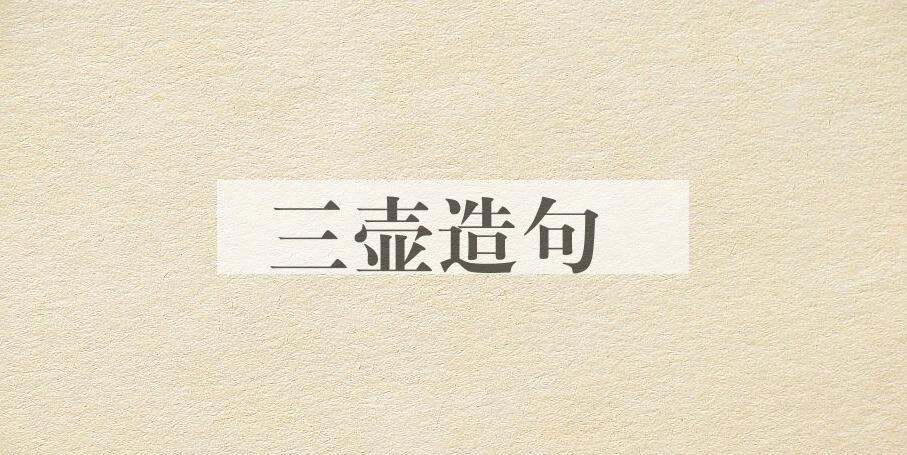 用三壶造句