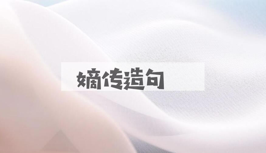 用嫡传造句