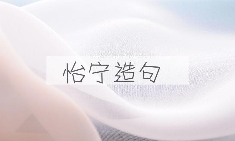 用怡宁造句