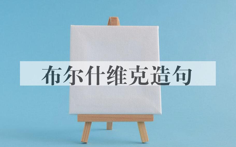 用布尔什维克造句