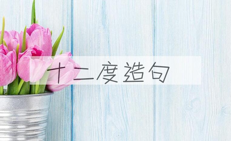 用十二度造句