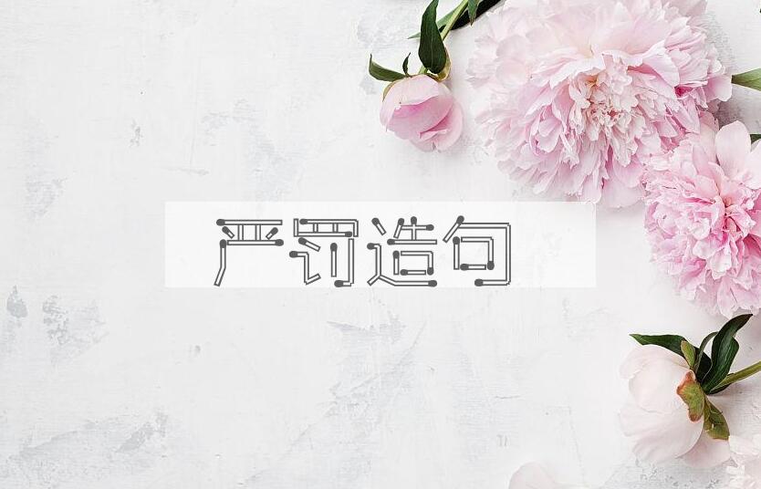 用严罚造句