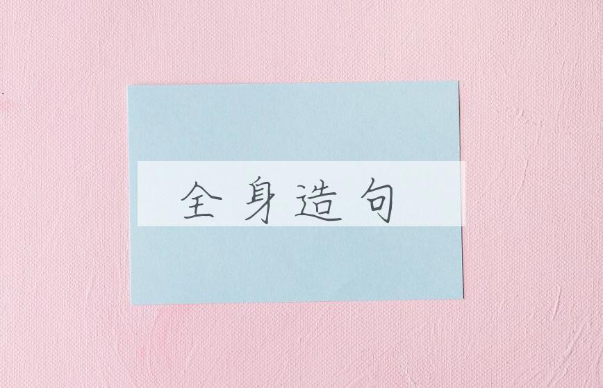 用全身造句