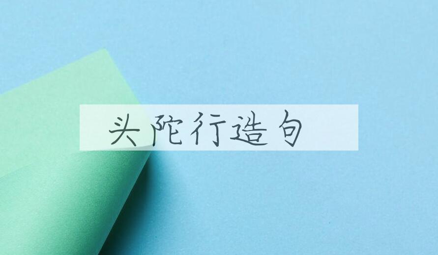 用头陀行造句