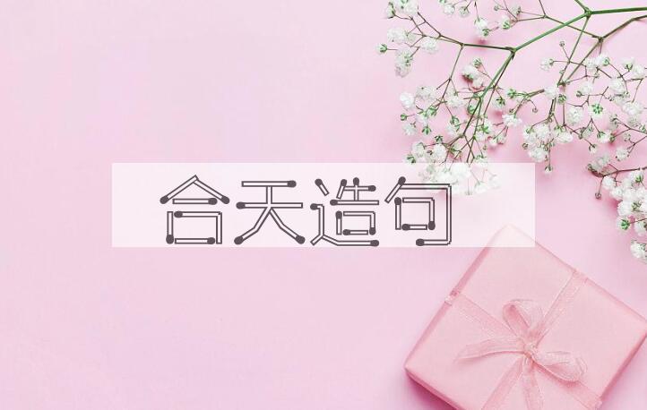 用合天造句