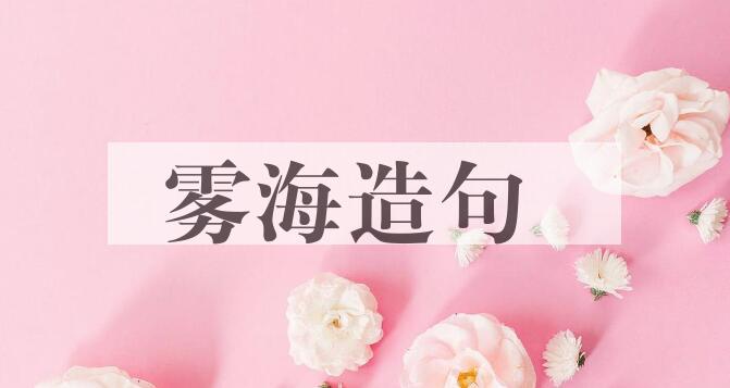 用雾海造句
