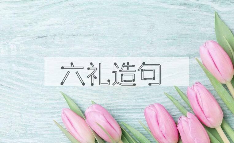 用六礼造句