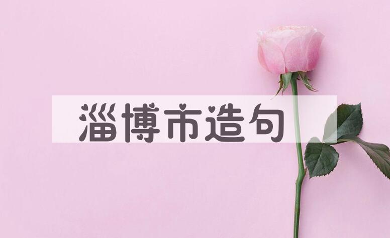 用淄博市造句