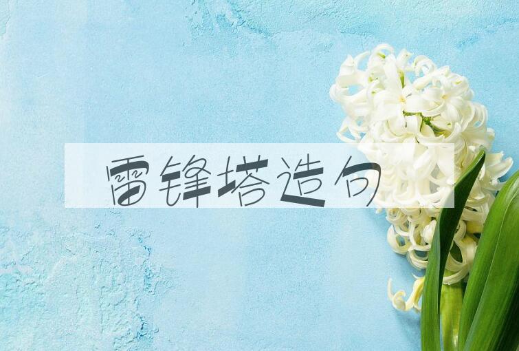 用雷锋塔造句