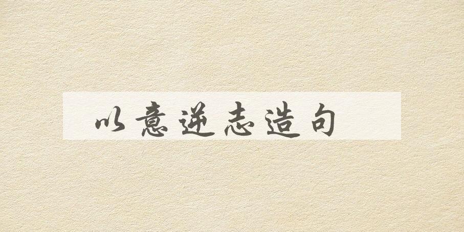 用以意逆志造句