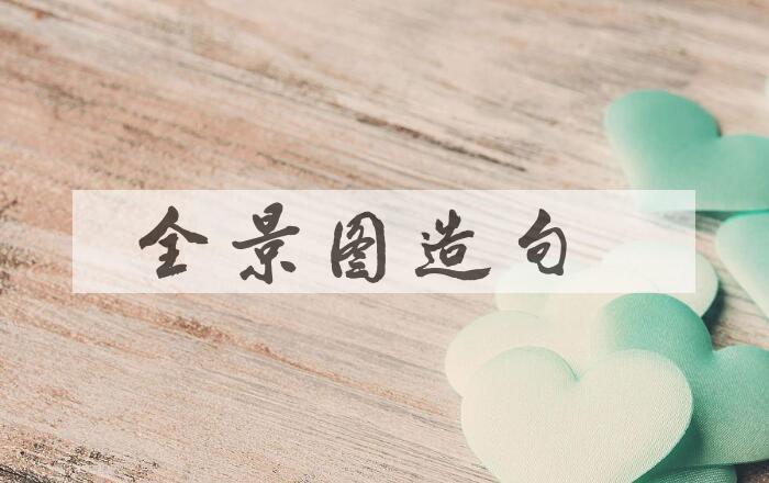 用全景图造句