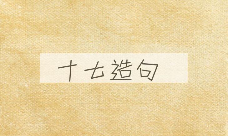 用十七造句