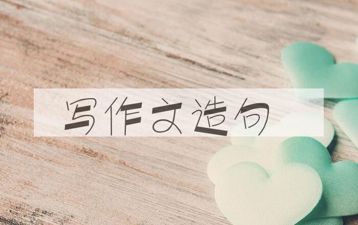 用写作文造句